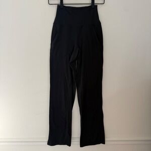 lululemon athletica High-Waist Wide Leg Pants in Black